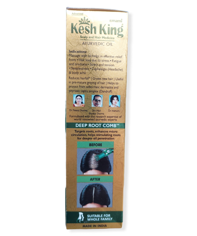Dầu dưỡng tóc 21 loại thảo dược Kesh King 100ml