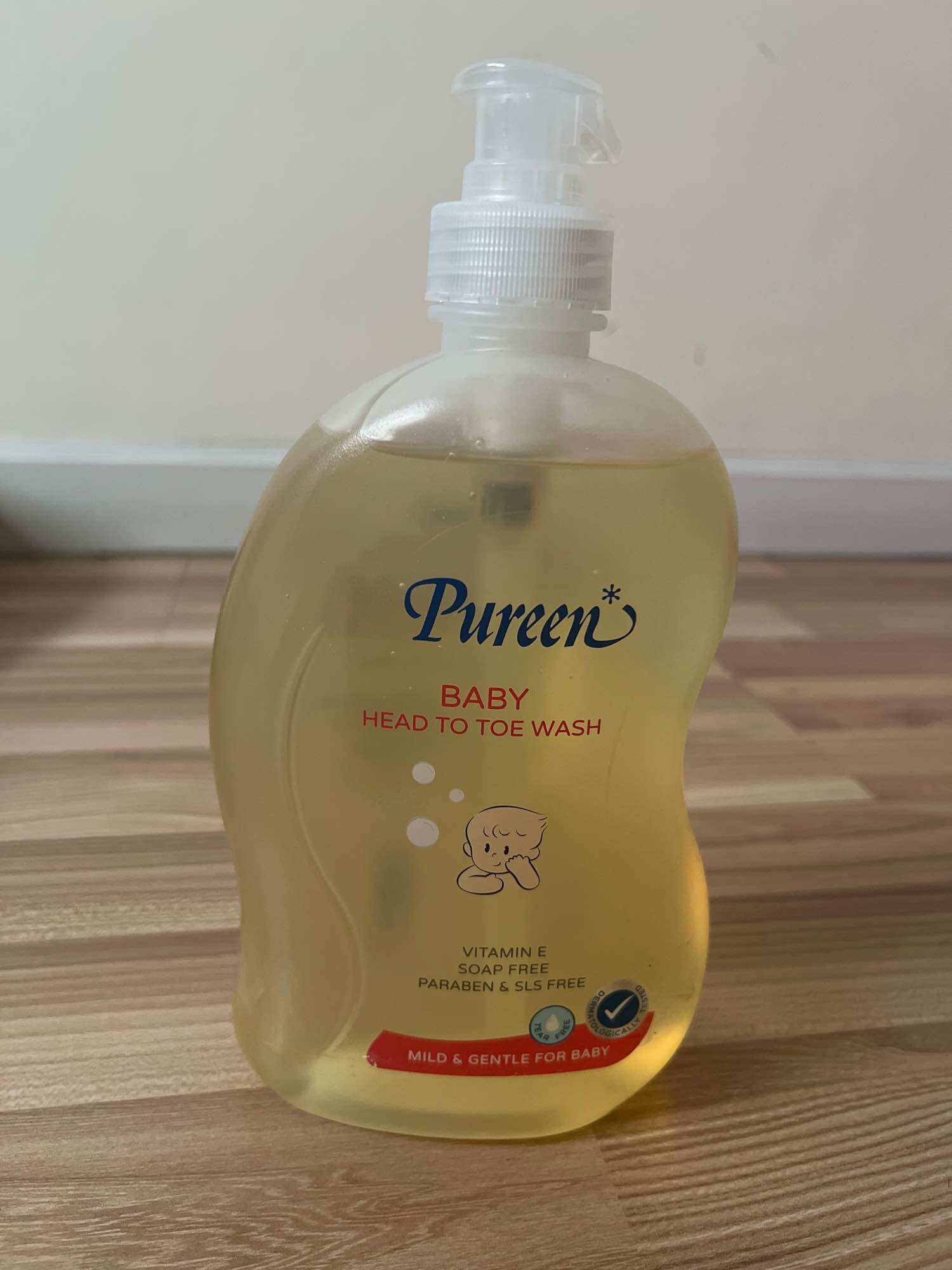 SỮA TẮM GỘI CHO BÉ PUREEN 750ML