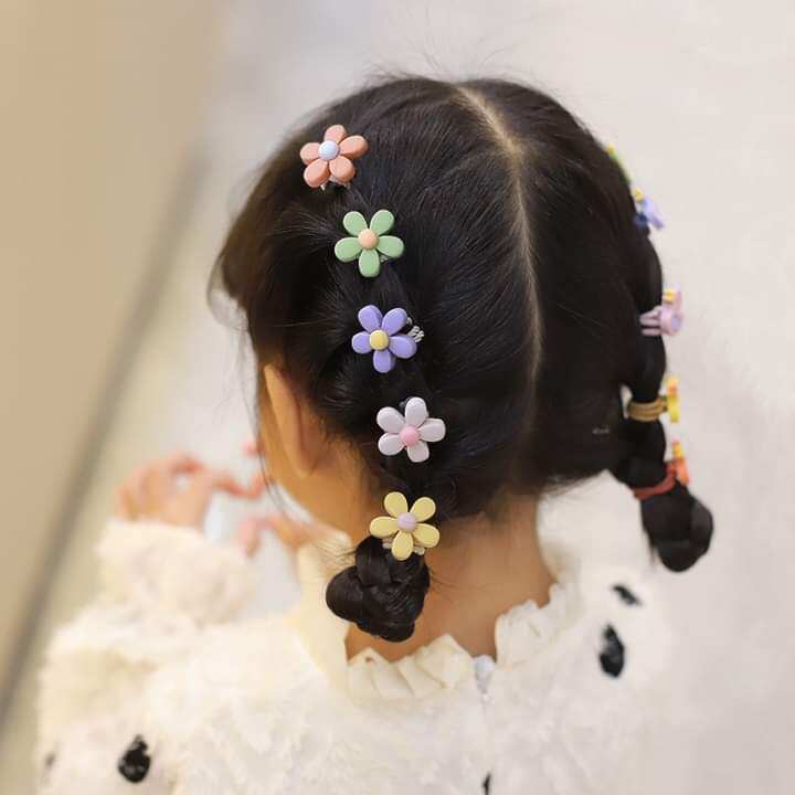 SET 10 DÂY CỘT TÓC SIÊU CUTE CHO BÉ