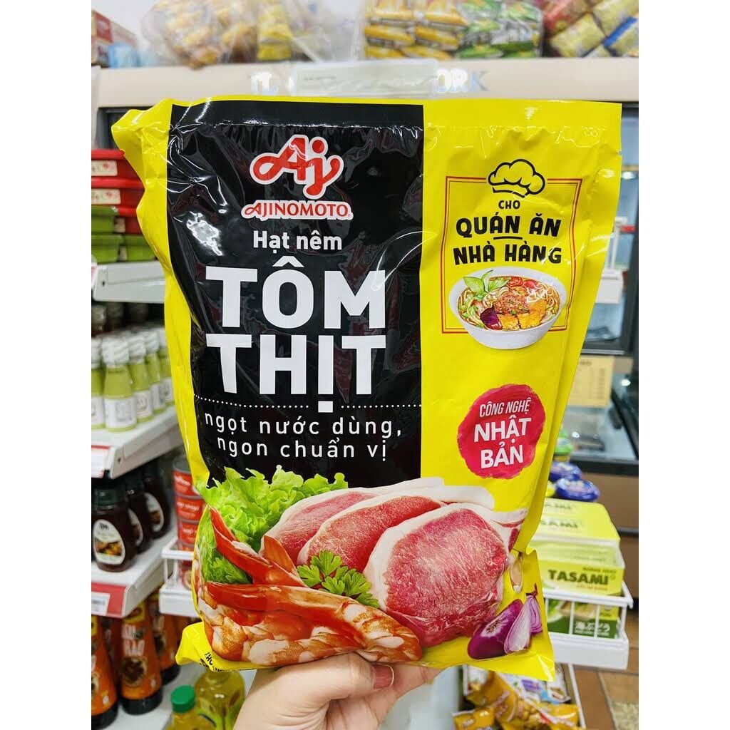 Hạt nêm Ajinomoto Tôm Thịt 900g