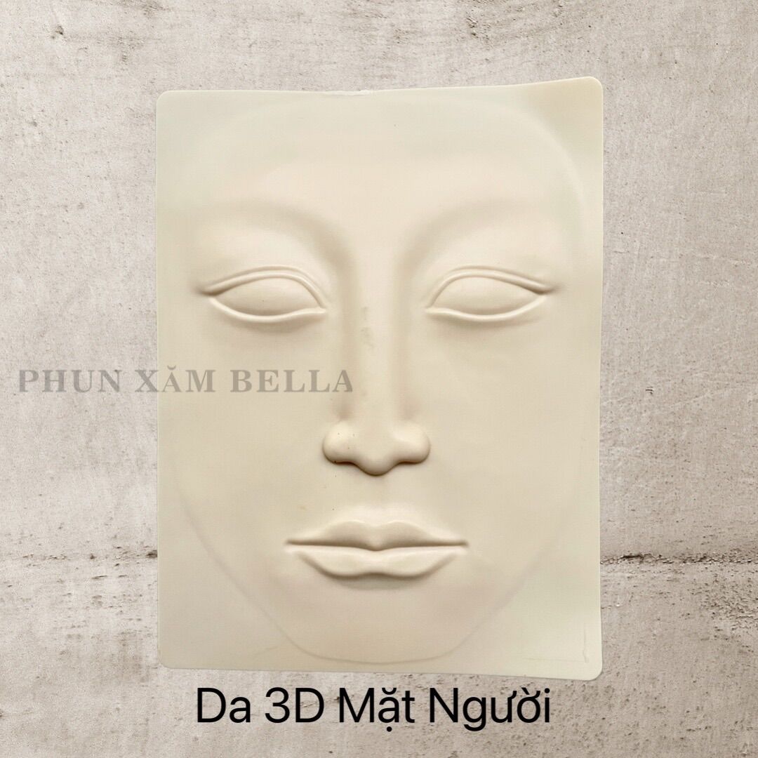 Da giả học phun xăm, da giả tập xăm