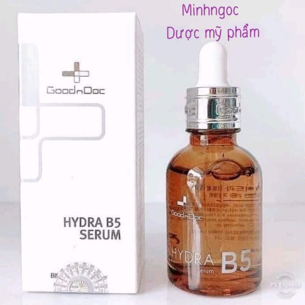 [Hàng Chính Hãng] Goodndoc Serum Dưỡng Ẩm Phục Hồi Làm Trắng Sáng Da Mờ Thâm Sạm Nám Cấp Nước Chống Lão Hóa Da Goodndoc Hydra B5 30Ml