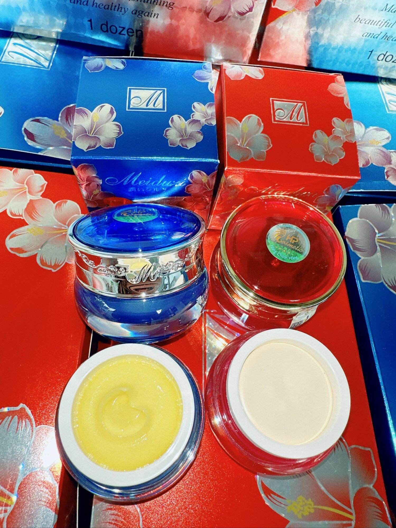 Combo 10 Kem Face Dưỡng Da Meiduzi Nhật (tem HP) bất kỳ (inbox chọn loại)