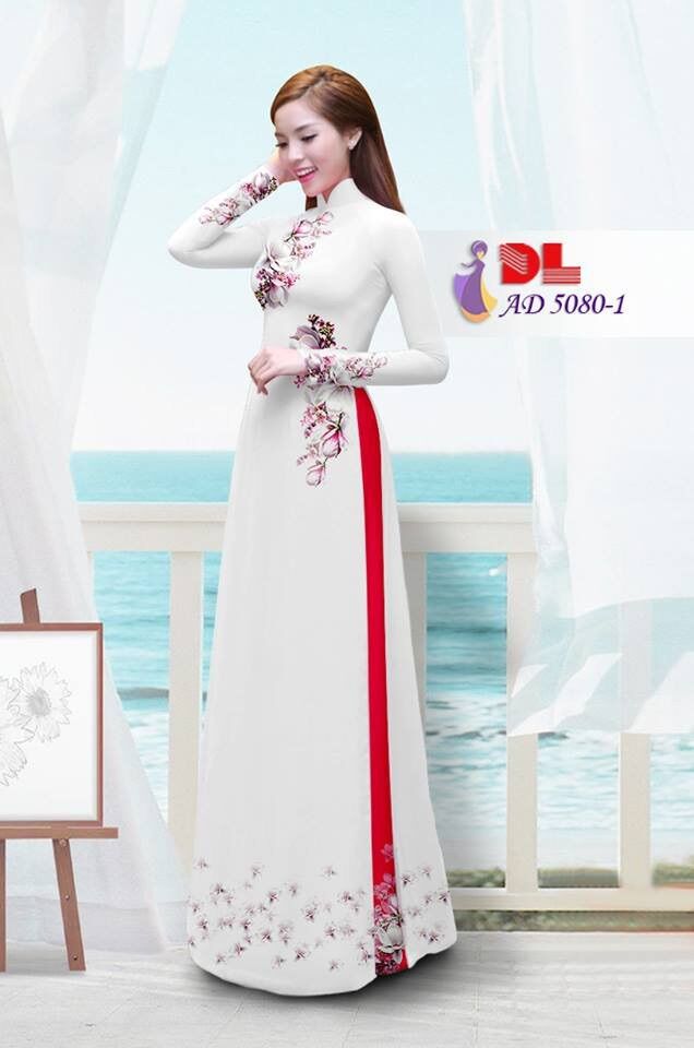 [HCM]Vải áo dài in hoa