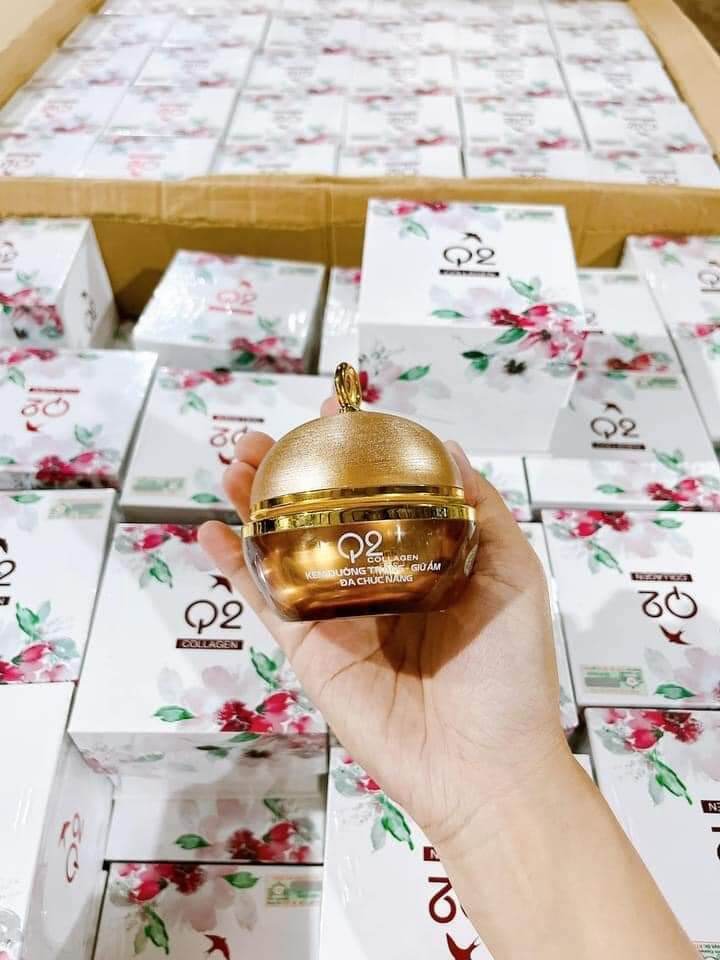 Kem q2 collagen vàng vip