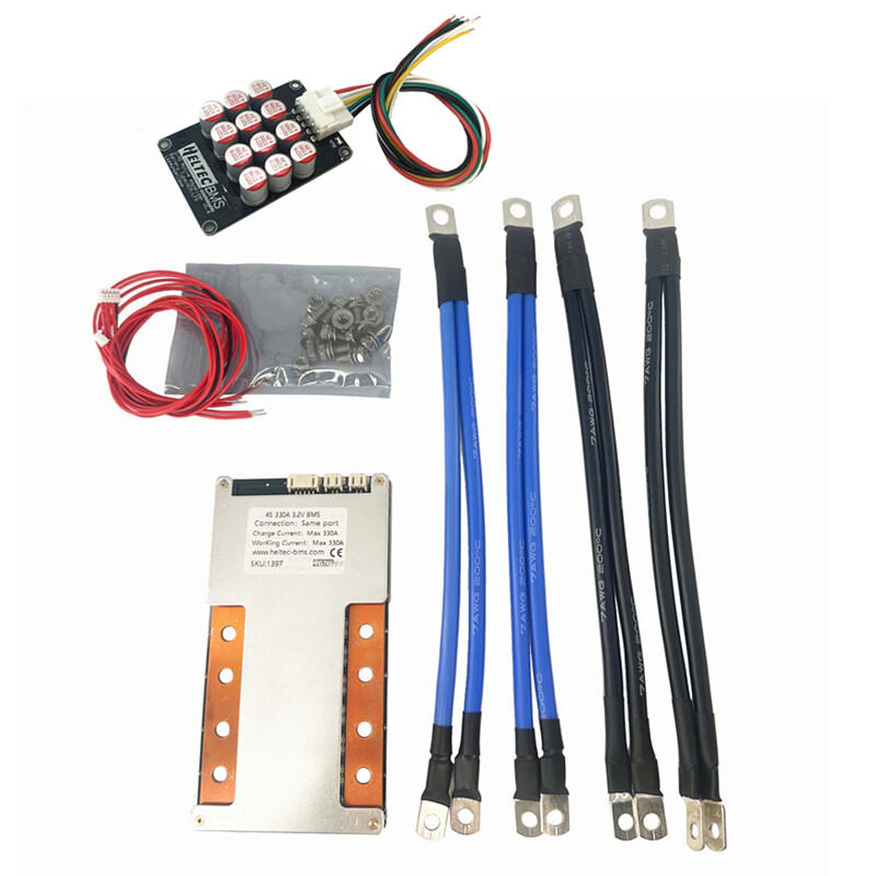 Hệ Thống Quản Lý Pin Heltec 12V BMS 300A 3S 4S 330A LiFePo4 Li-ion Bảo Vệ Pin Năng Lượng Cao Hỗ Trợ