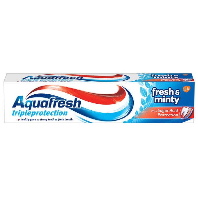 Kem đánh răng Aquafresh  Triple Protection Fresh & Minty