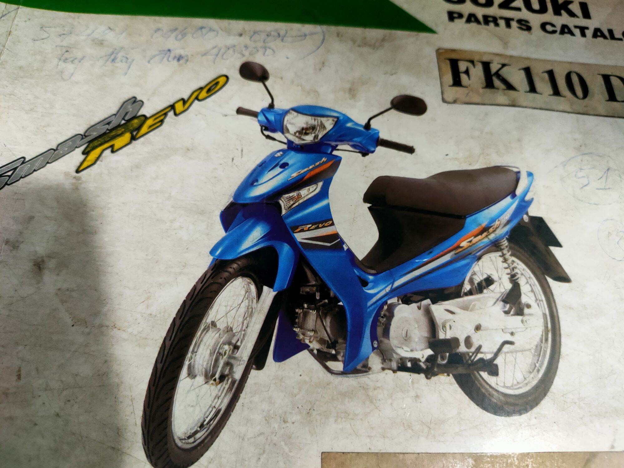 Ron lốc nồi suzuki Smash Revo 110