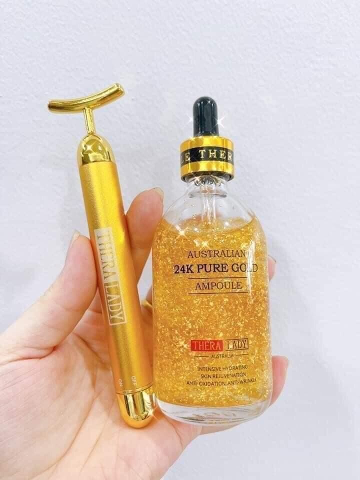 serum 24k tặng thanh lăn