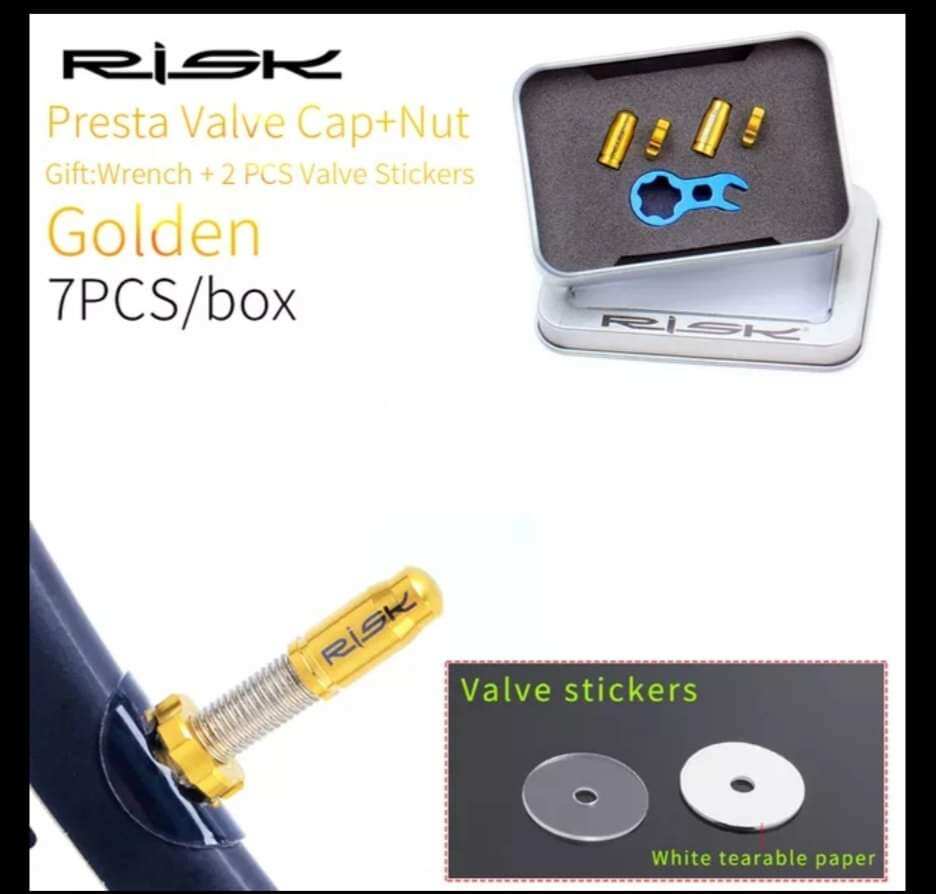 Nắp van xe đạp Risk