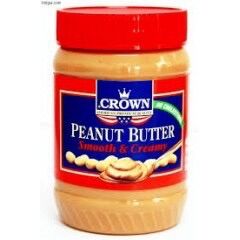 Bơ đậu phộng mịn crown 510gr