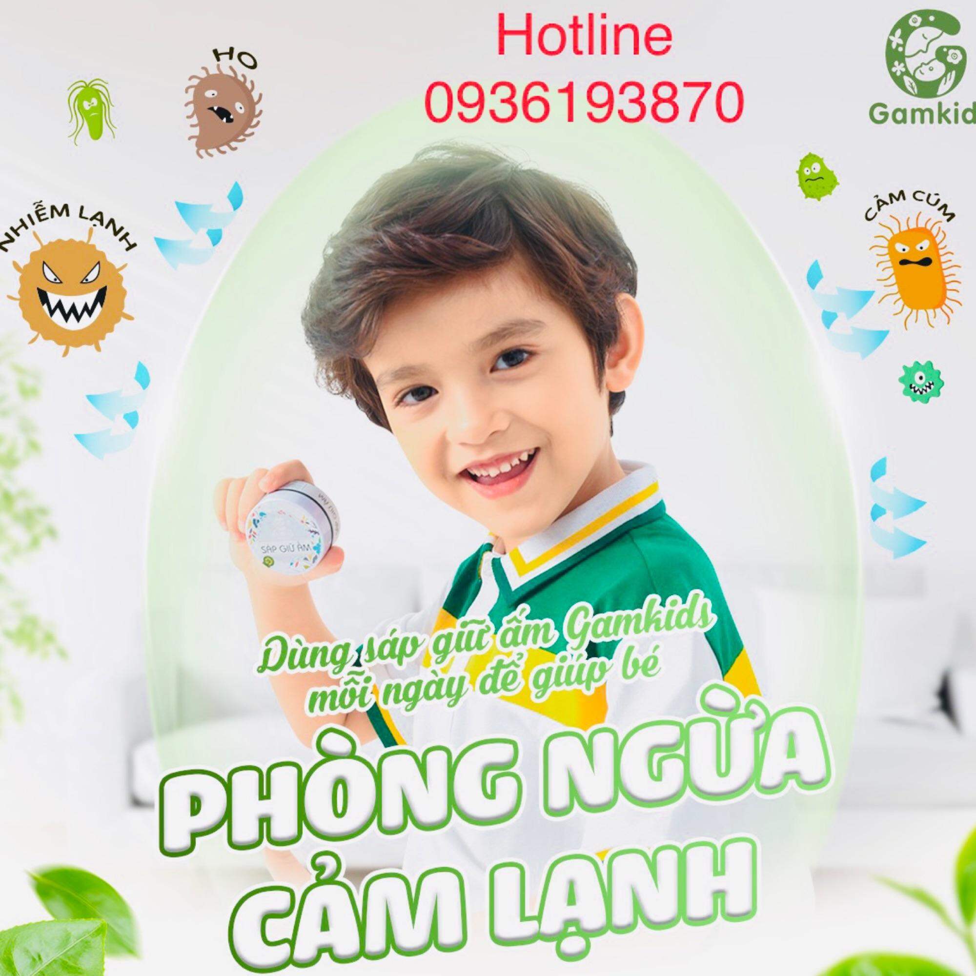 ✅ SÁP GIỮ ẤM GAMKIDS 👍 [CHÍNH HÃNG] ❤️ Gamkids giúp giữ ấm cơ thể cho bé