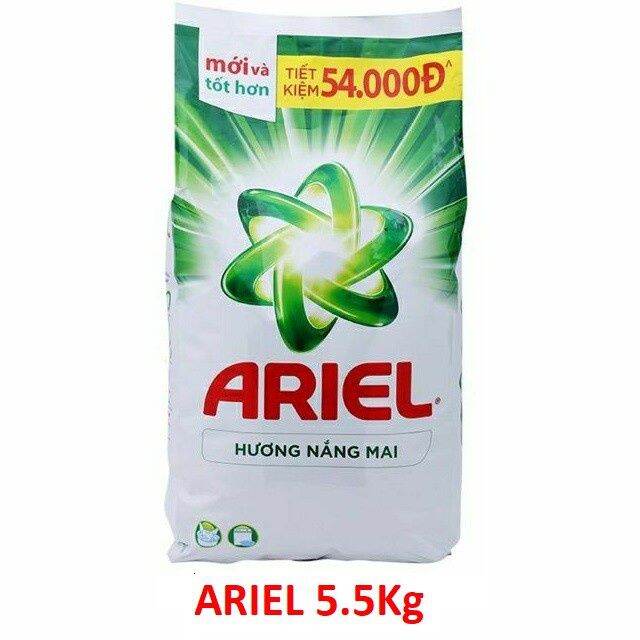 Bột Giặt Ariel 5.5Kg & 5Kg.