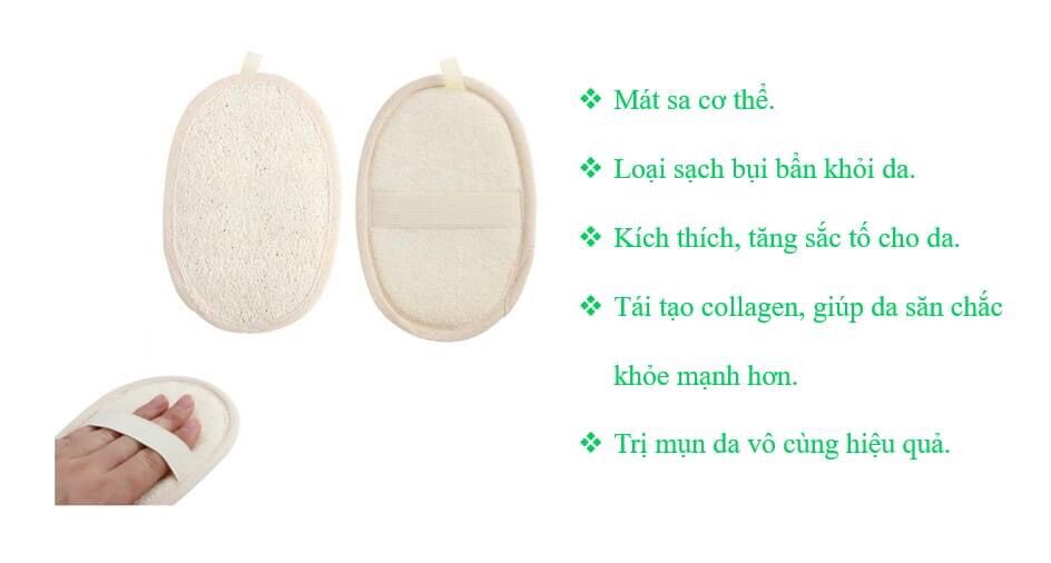 Bông Tắm Sơ Mướp Handmade