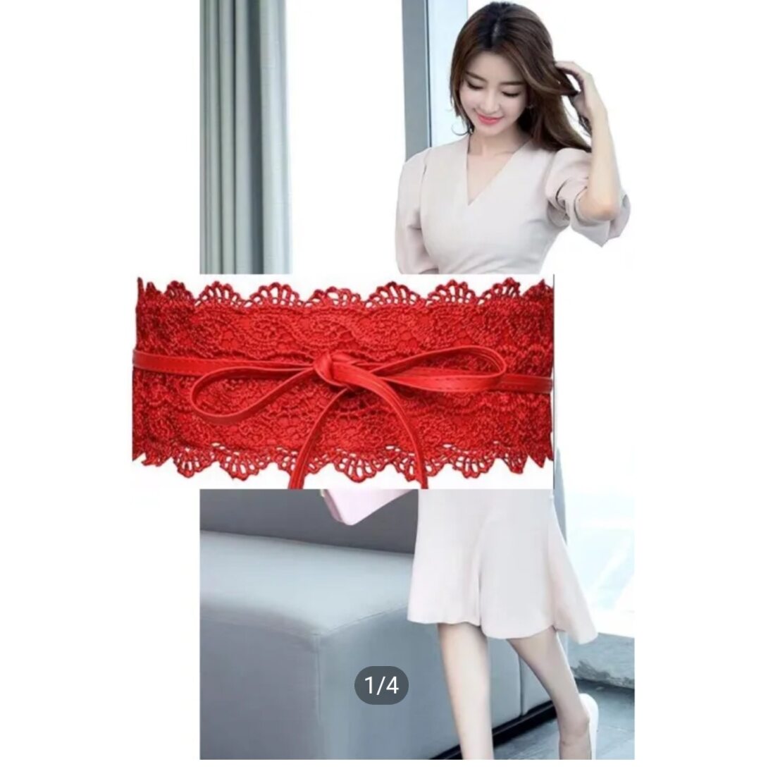 Thắt lưng nữ lace, Dây nịt ren đẹp
