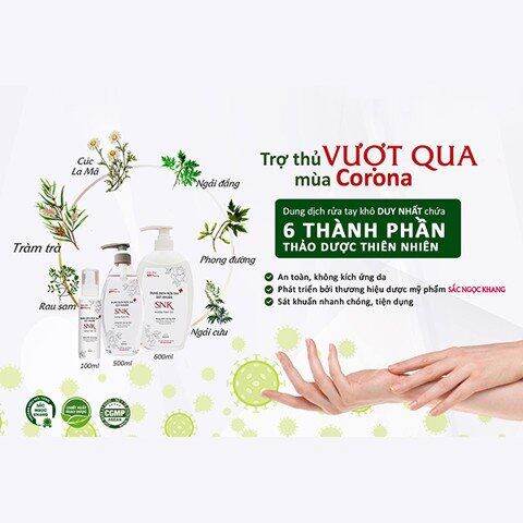 [HCM]Dung dịch rửa tay sát khuẩn SNK 100 ml