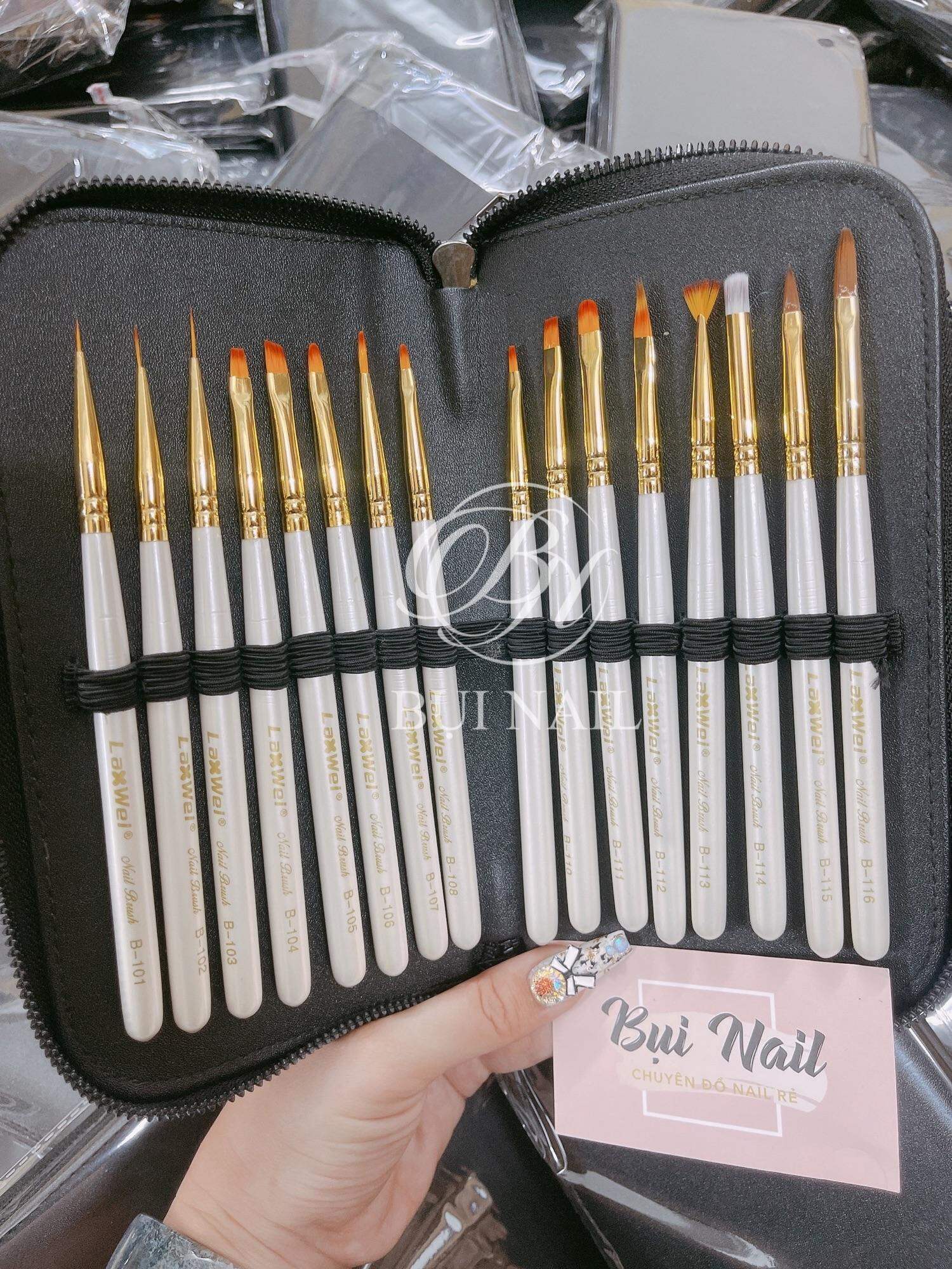 BỘ CỌ 16 CÂY LAWEL + KÈM BÓP DA ĐỰNG CỌ