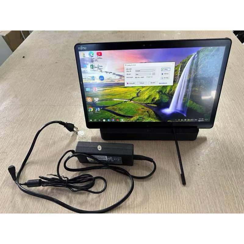 Máy Tính Bảng Fujitsu STYLISTIC Q739 | i3 8th | RAM 4GB | SSD 128GB| Màn 13.3” Cảm Ứng + Bút | Máy Zin Đẹp hình thức 95%