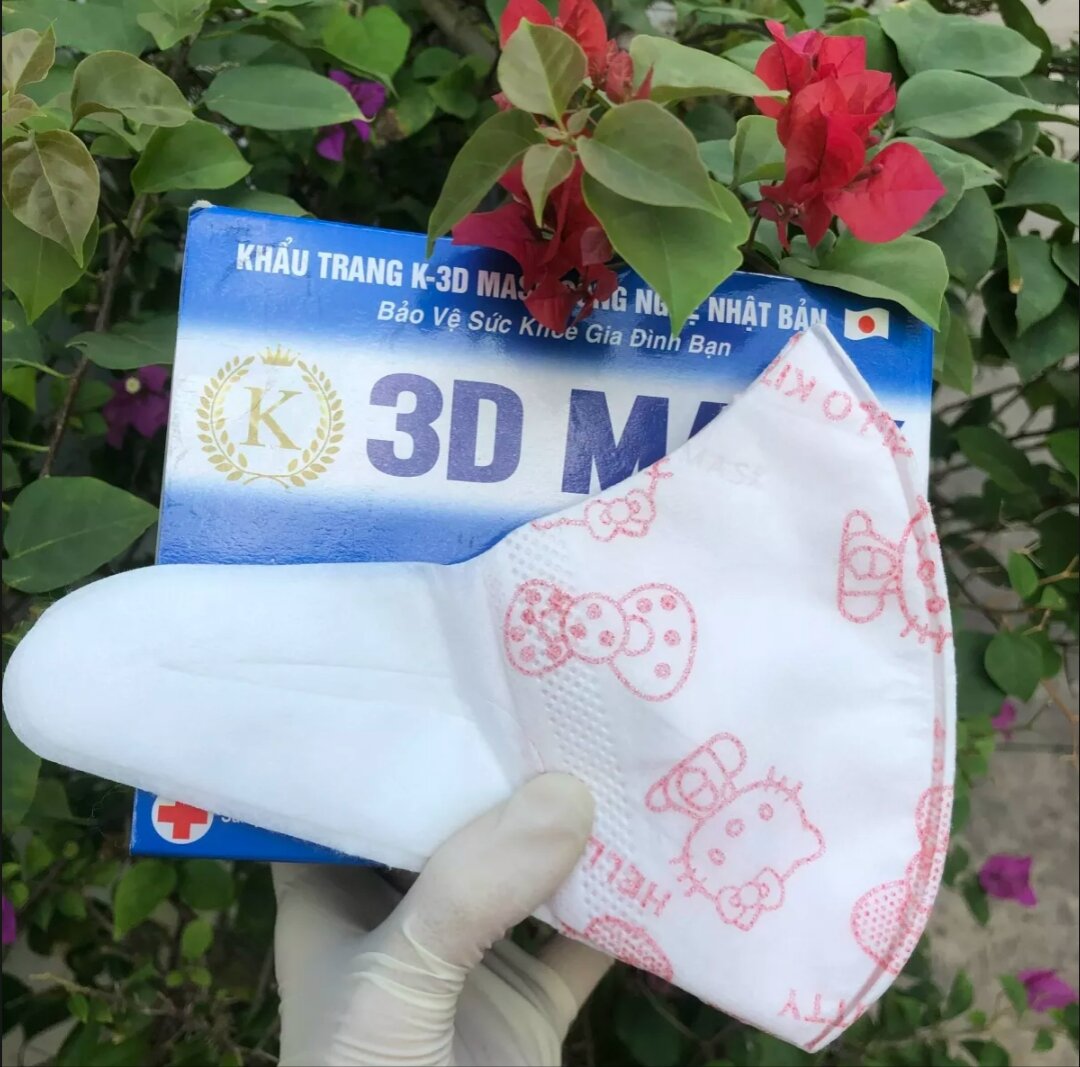 Khẩu trang 3D mask cho bé
