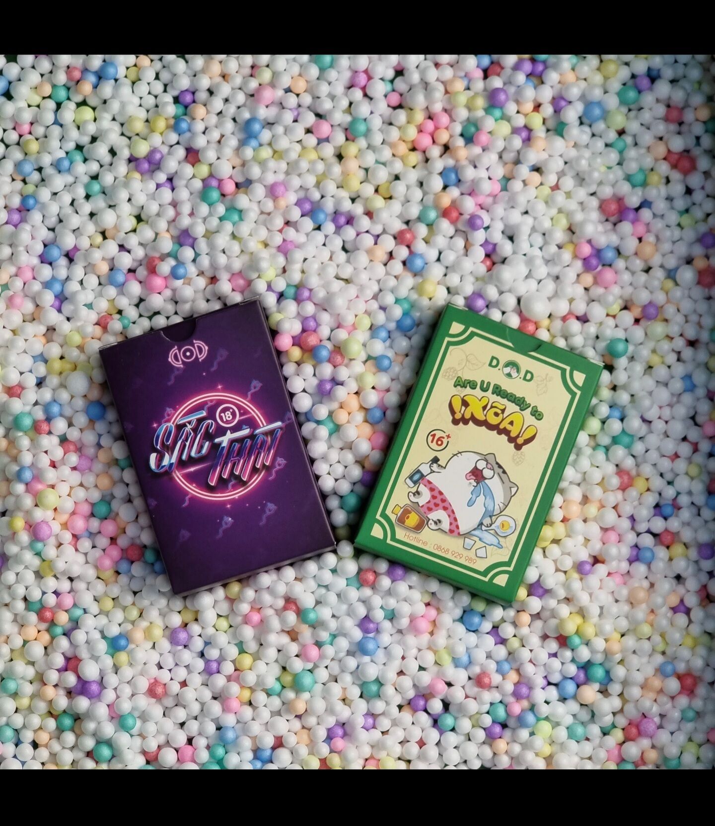 Combo Bộ bài thử thách Xõa & Sắc Thái drinking card cho các bữa tiệc , ăn nhậu , team buildind xõa hết nấc .