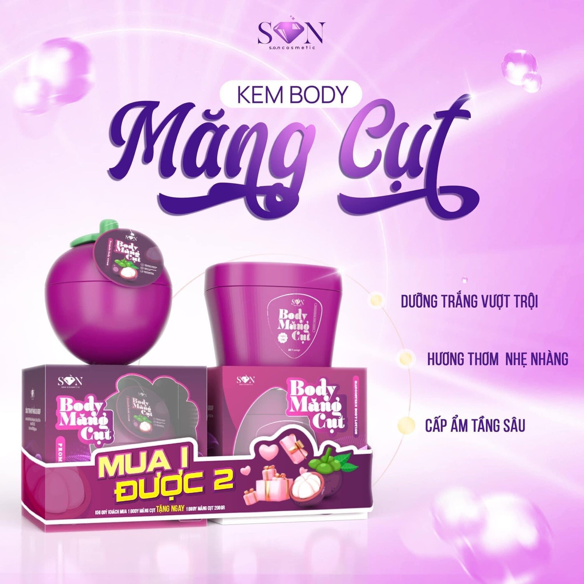 Kem Body măng cục (mua 1 tặng 1)