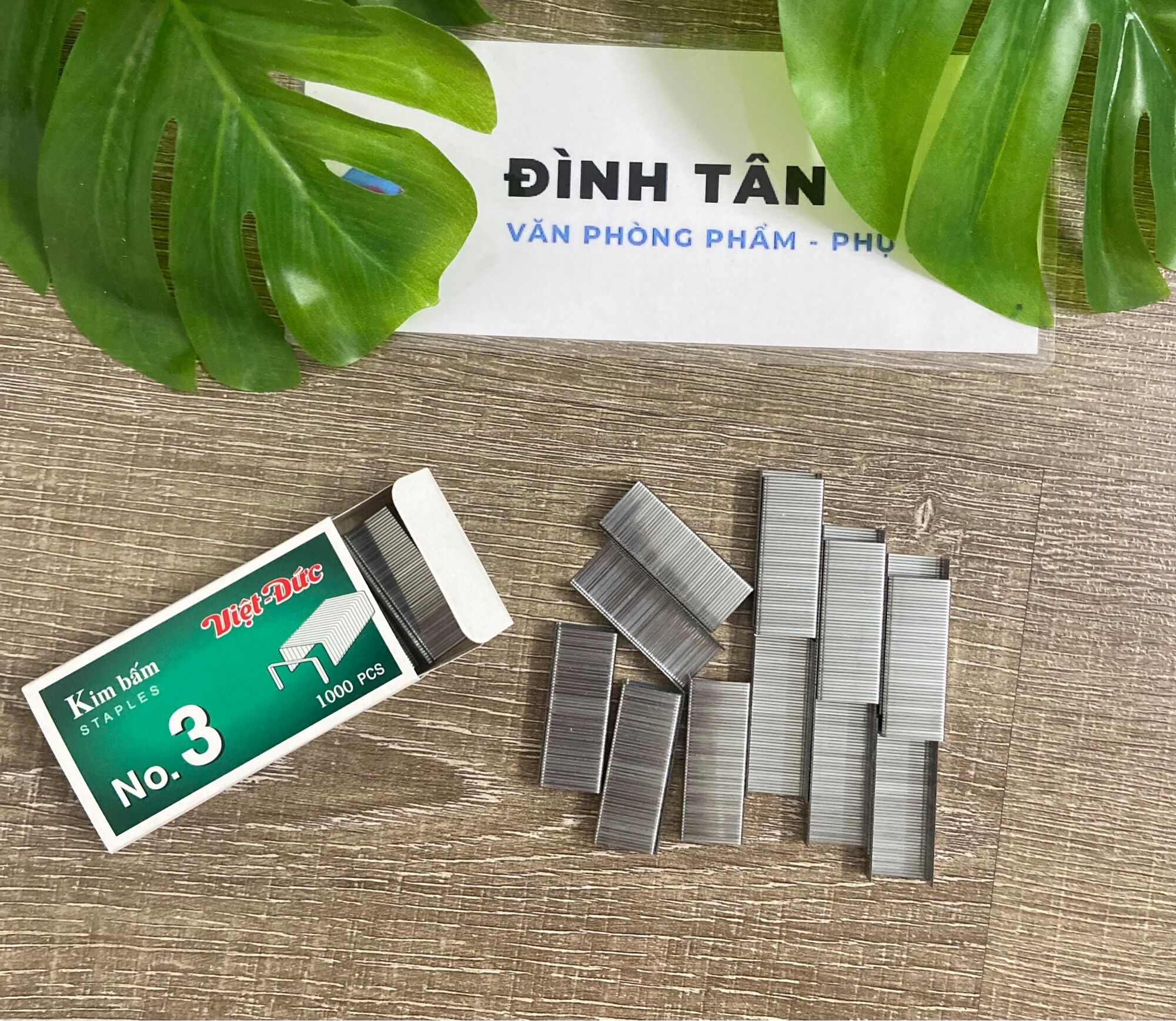 Kim Bấm Số 3 Việt Đức - 1 Hộp Nhỏ