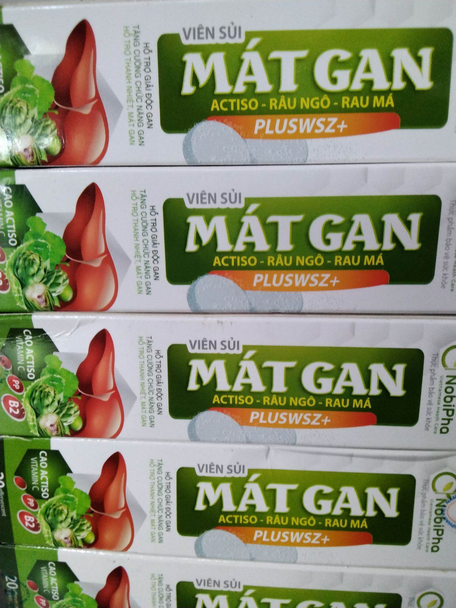 Viên sủi mát gan 20 viên