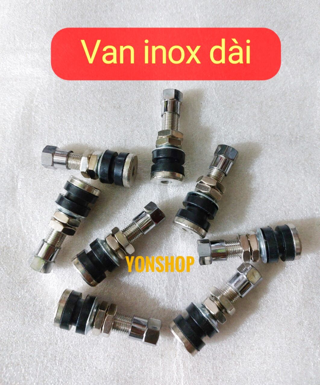 Van Vòi Xe Máy Các Loại Dành Cho Lốp Không Săm