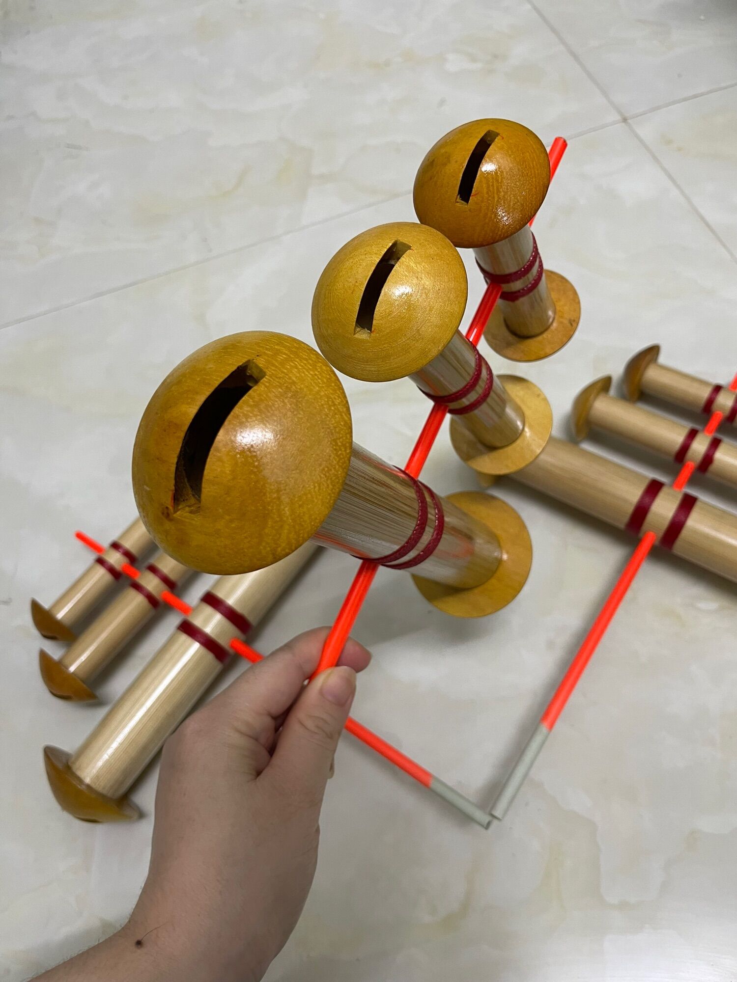 Sáo diều 3 quả D30 âm cực gắt