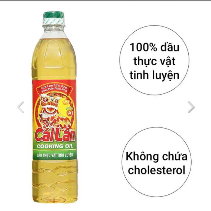 Dầu ăn Happy Koki , Cái Lân 1 lít