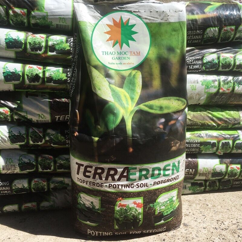 Giá thể hữu cơ PEATMOSS Bao 70L TERRAERDEN – Ươm trồng cây giống, gieo hạt, trồng rau hữu cơ, rau sạch tại nhà, trồng hoa hồng hoa mang lại hiệu quả tối ưu