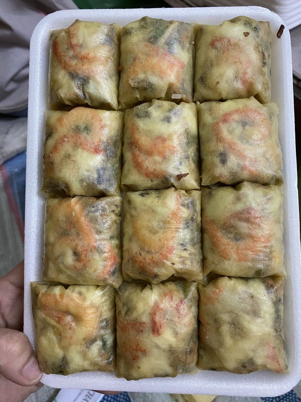 Nem cua bể tôm thịt 12 cái/khay