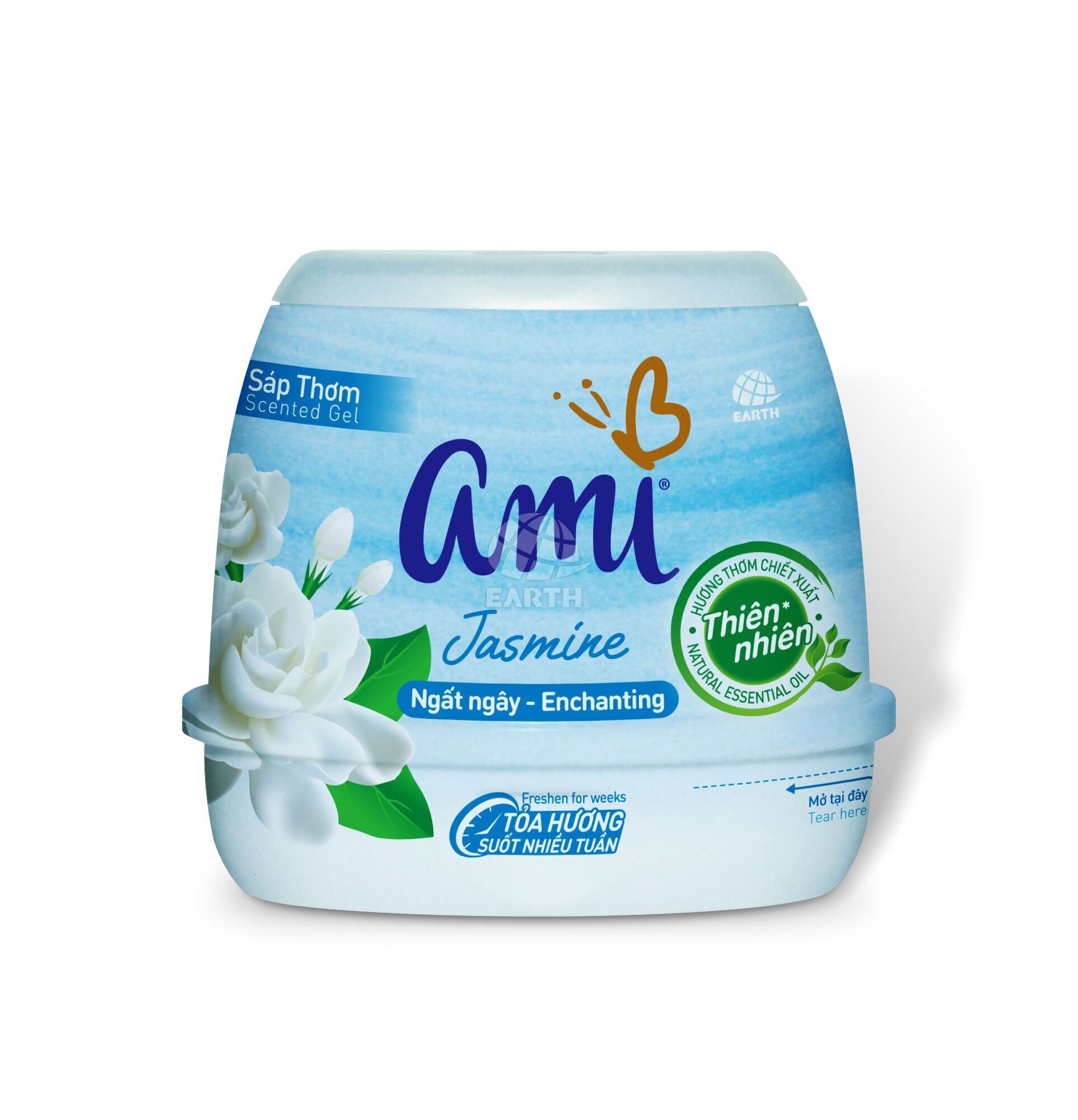 Sáp thơm khử mùi Ami 200 g -hương thơm chiết xuất thiên nhiên