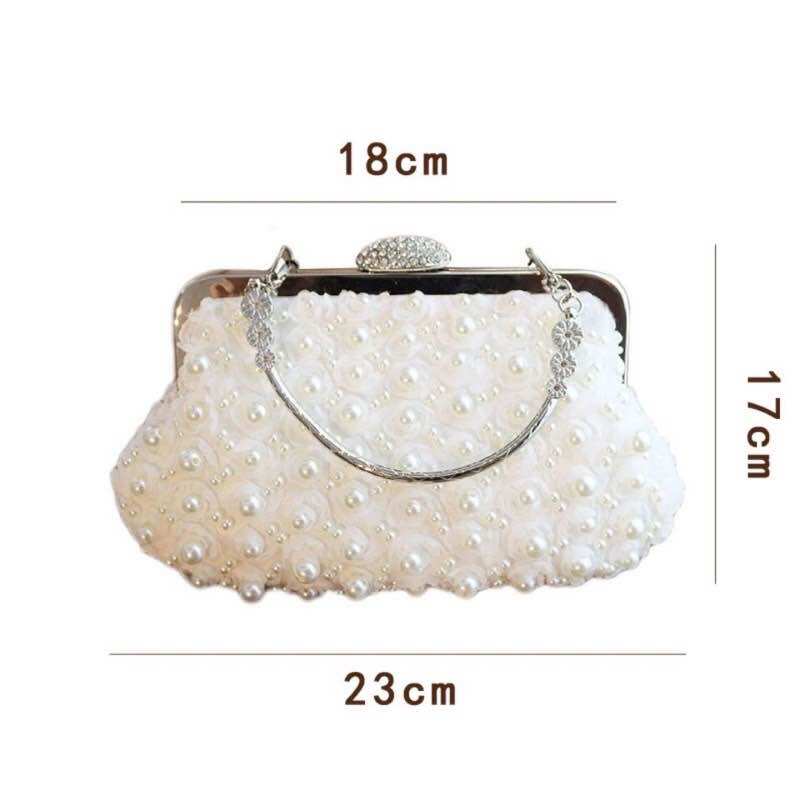 Túi clutch dự tiệc đính đá cao cấp
