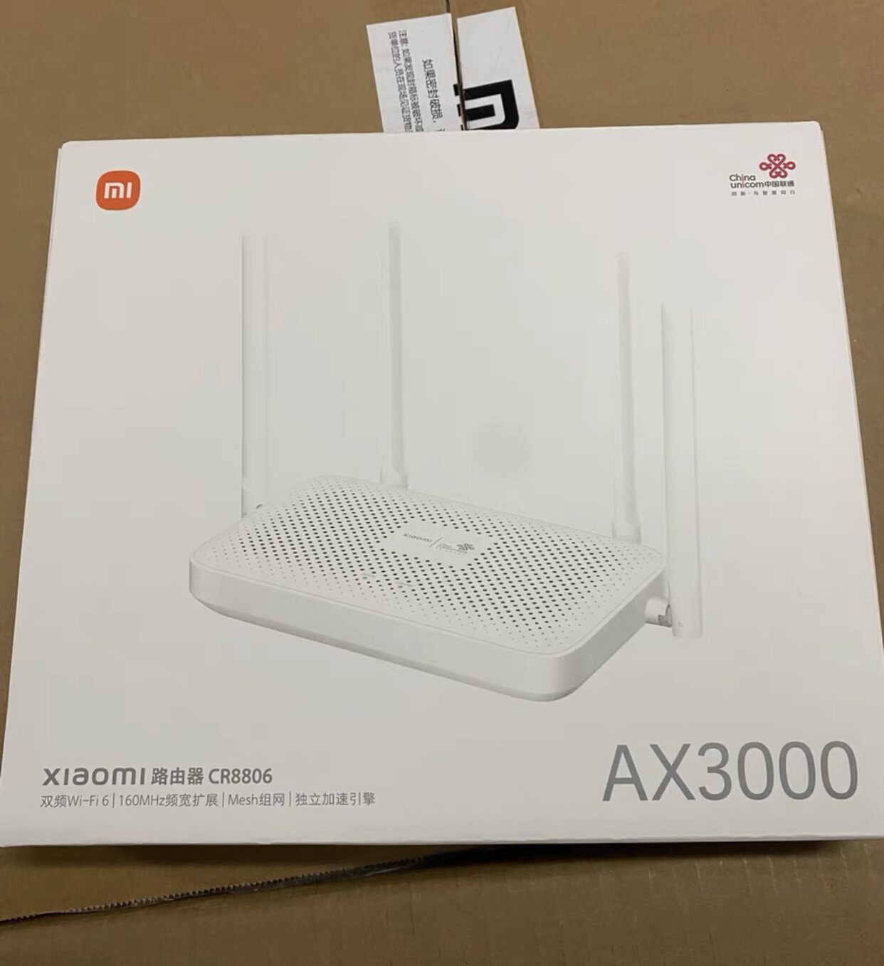 Router Xiaomi CR8806 WR30U Ax3000 Dual-Band Wifi6 3000Mbps Cổng Gigabit Không Dây Router Mạng Gia Đì