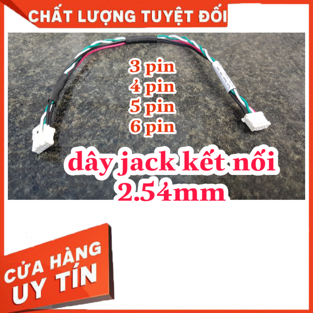 Jack kết nối zh2.54 3pin 4pin 5pin