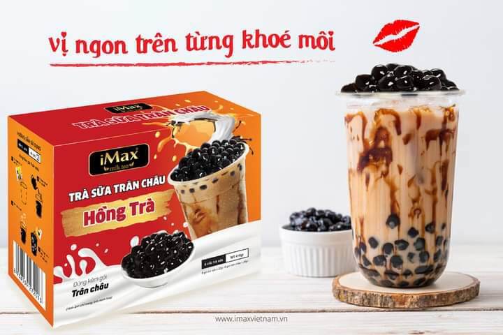 Trà sữa trân châu hồng trà iMax