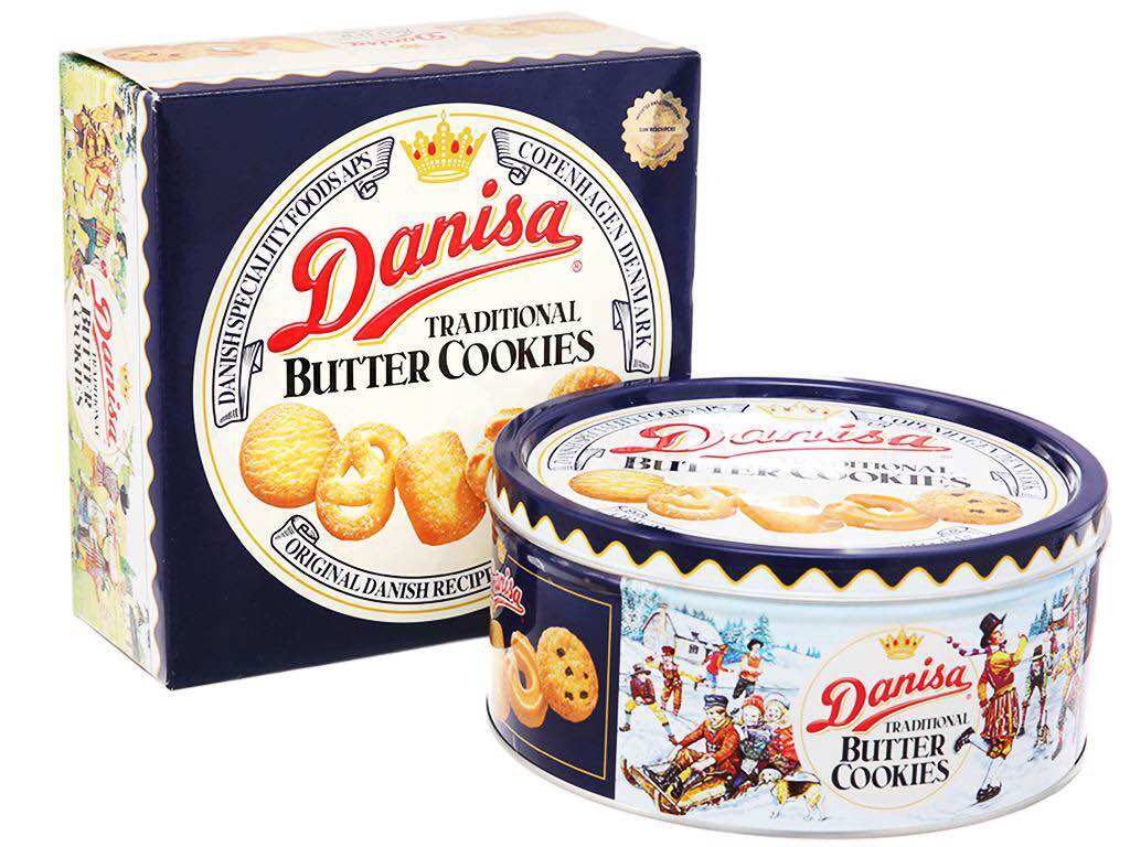Bánh qui bơ DANISA hộp 681g