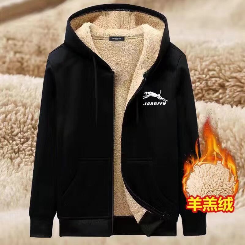 Áo Hoodie Liền Mũ Mùa Đông Áo Khoác Bông Nam Áo Bông Dày Đẹp Trai Trào Lưu Thường Ngày Lông Cừu Mẫu Mới 2021 Nam