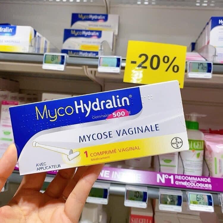 Giá bán Viên đặt phụ khoa Mycohydralin 500mg của Pháp 1 liệu trình