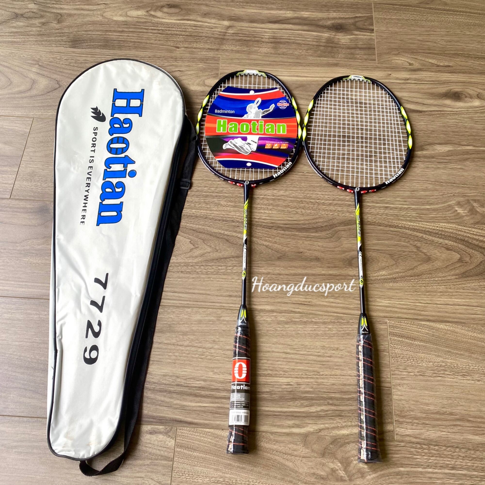 Đôi vợt cầu lông HAOTIAN 7729 chính hãng giá rẻ