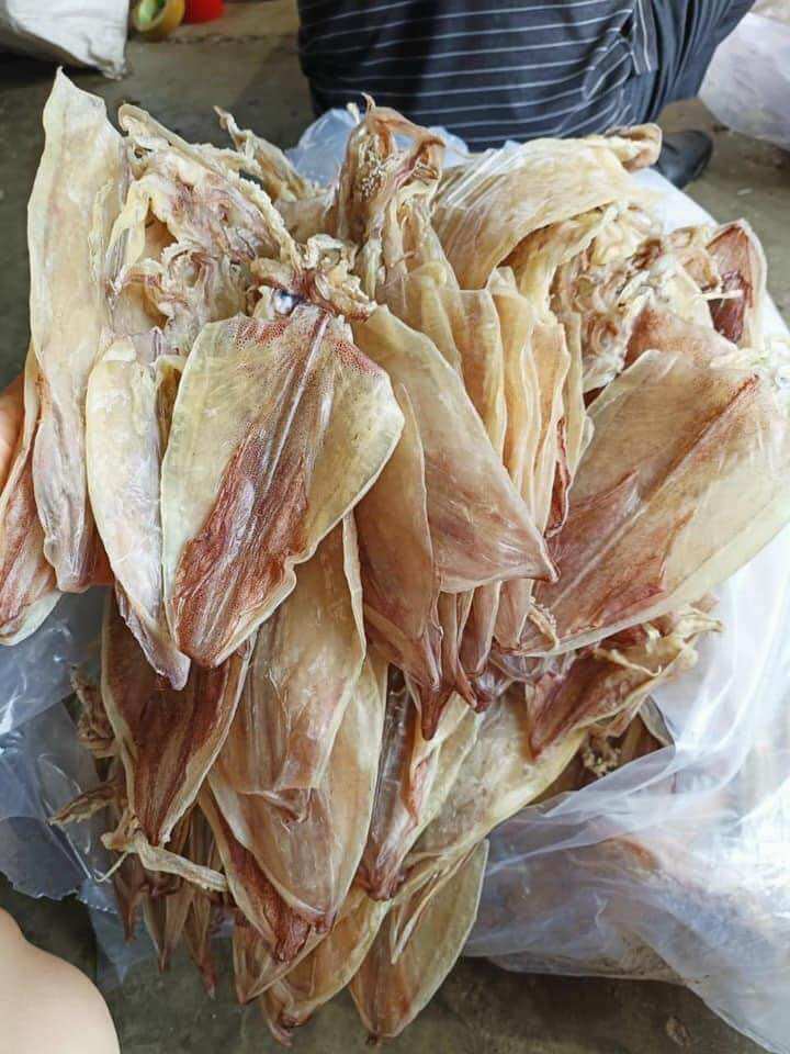 Khô mực ống, lá Cà Mau bịch 26-30con/500gram