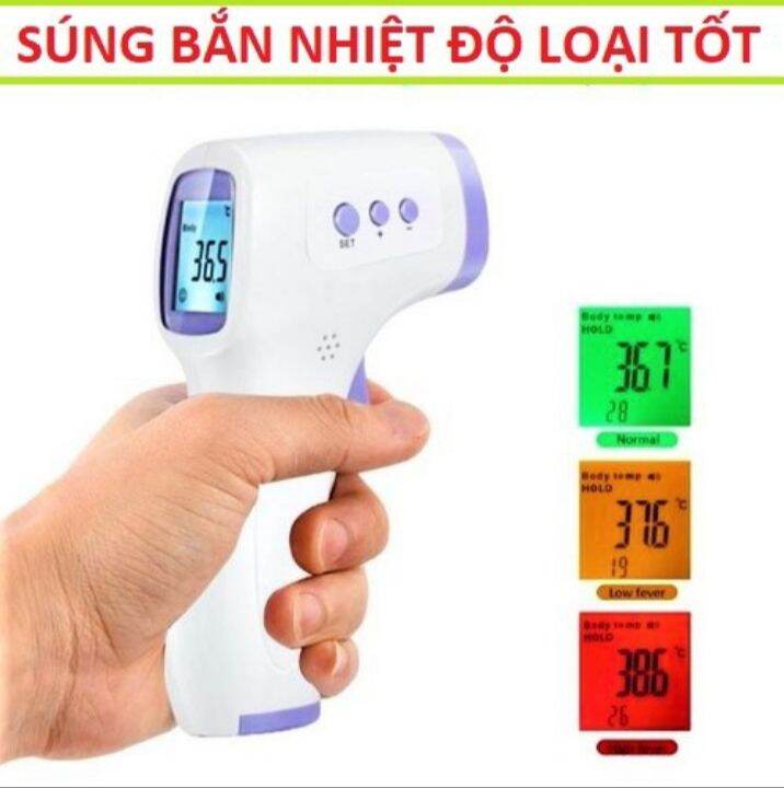 Thiết Bị Đo Nhiệt Nhiệt Độ Nhiệt Kế Hồng Ngoại Đo Sức Khỏe Kiểm Tra Thông Minh