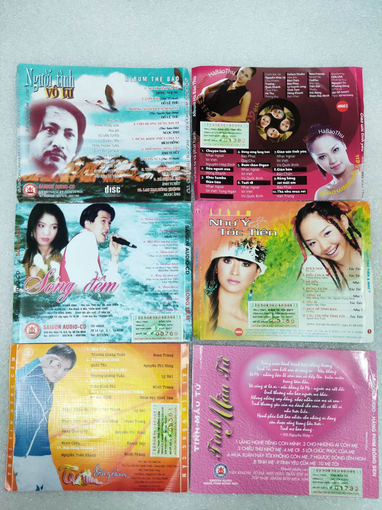New Genuine Original 6Cd Combo (No Box)