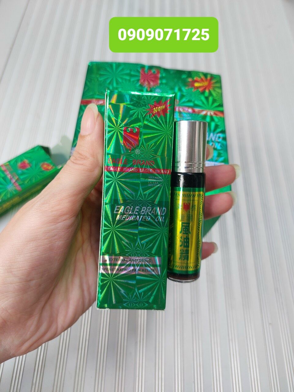 Dầu xanh dạng lăn 10ml (lố 12chai)