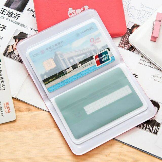 Ví cầm tay mini đựng thẻ xe giấy tờ nhỏ