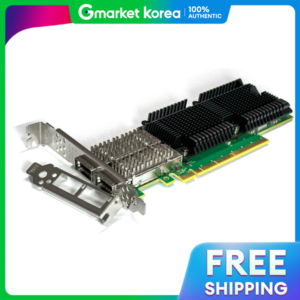 NEXTU | Nextu Rhea Pci-E X16 Qsfp28 Dual 100g Mellanox Optical Server Lan Card 595Qsfp-100G-Mx Genuine Giá 12,924,750 Đồng*Miễn phí vận chuyển