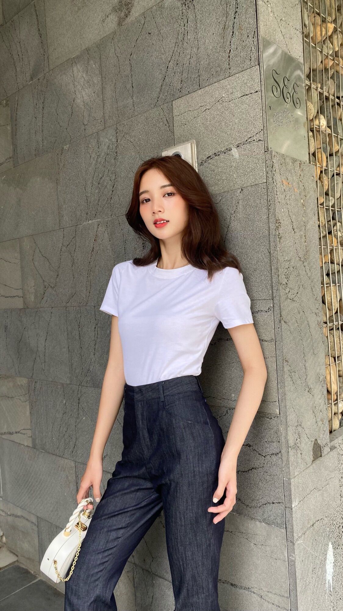 Quần tây phom dài ống loe xẻ AfterBefore