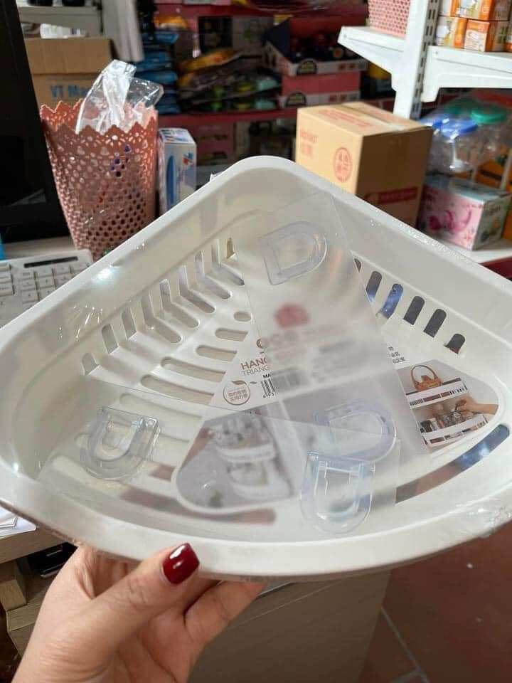 KỆ GÓC DÁN TƯỜNG ĐA NĂNG MỚI. Siêu chắc.
