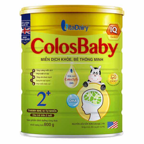 COLOSBABY IQ GOLD 2+ 800g